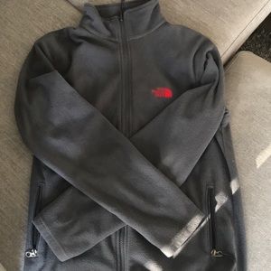 Fleece zip up sweater